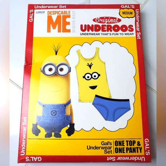 Women's Minions Underoos Despicable Me - Picture 1 of 4